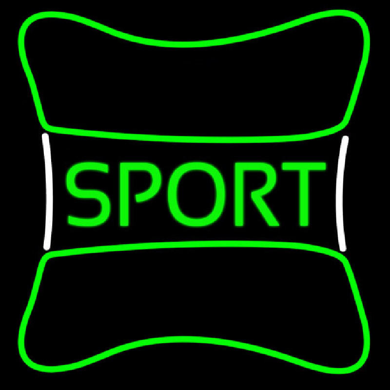 Custom Sport With Border Neon Sign USA