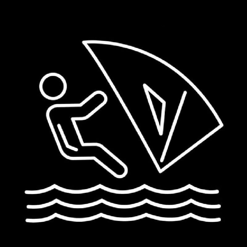 Custom Sports In Sea Icon Neon Sign USA