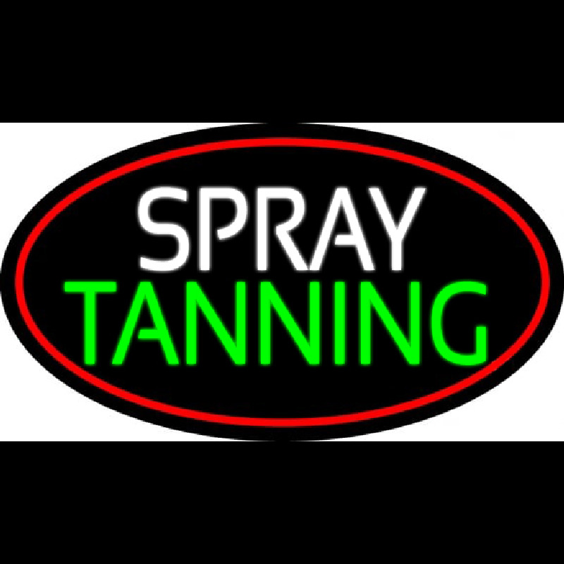 Custom Spray Tanning Neon Sign USA
