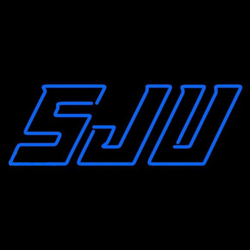 Custom St Johns Red Storm Wordmark 1992 2003 Logo Ncaa Neon Sign Neon Sign USA