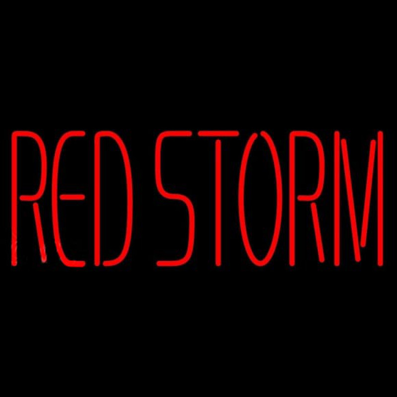 Custom St Johns Red Storm Wordmark 2004 2006 Logo NCAA Neon Sign Neon Sign USA