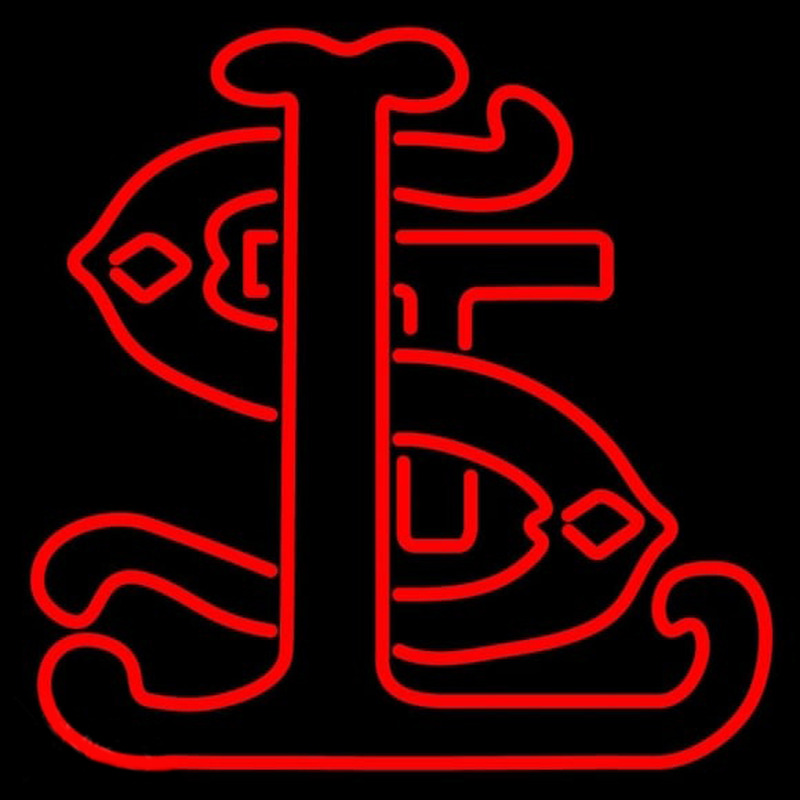 Custom St Louis Cardinals Primary 1900 1919 Logo MLB Neon Sign Neon Sign USA