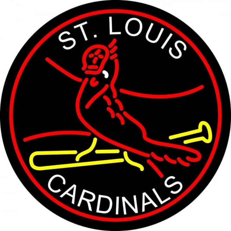 Custom St Louis Cardinals Primary 1967 1997 Logo MLB Neon Sign Neon Sign USA