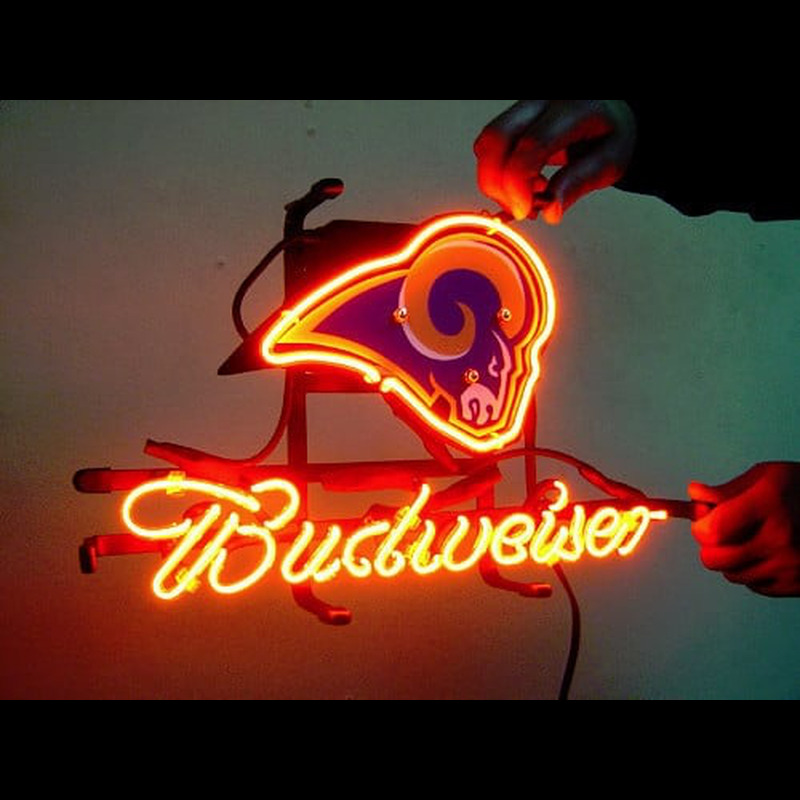 Custom St Louis Rams Los Angeles Rams Football Neon Sign Neon Sign USA