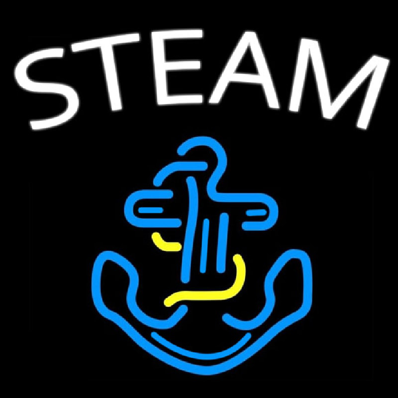 Custom Steam Neon Sign USA