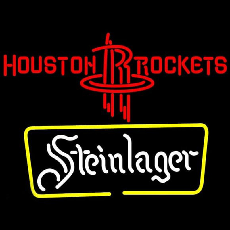 Custom Steinlager Houston Rockets NBA Beer Sign Neon Sign USA