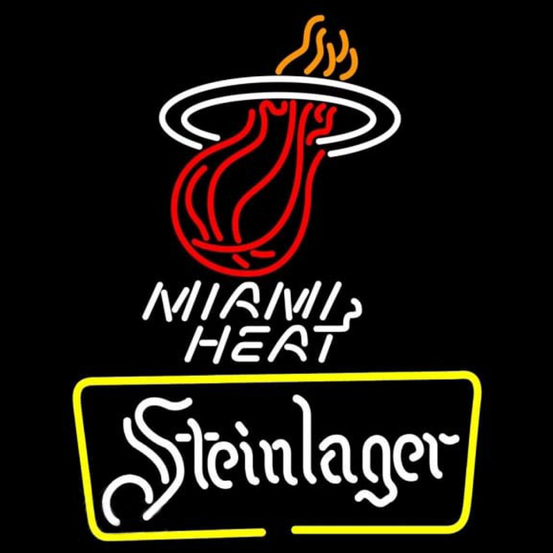 Custom Steinlager Miami Heat NBA Beer Sign Neon Sign USA