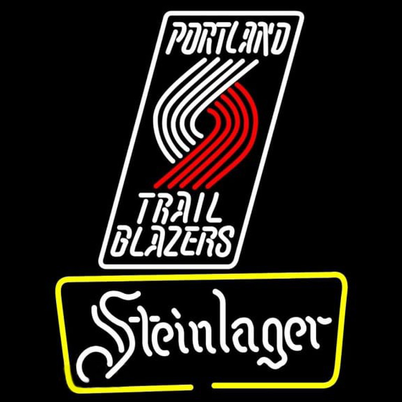 Custom Steinlager Portland Trail Blazers NBA Beer Sign Neon Sign USA