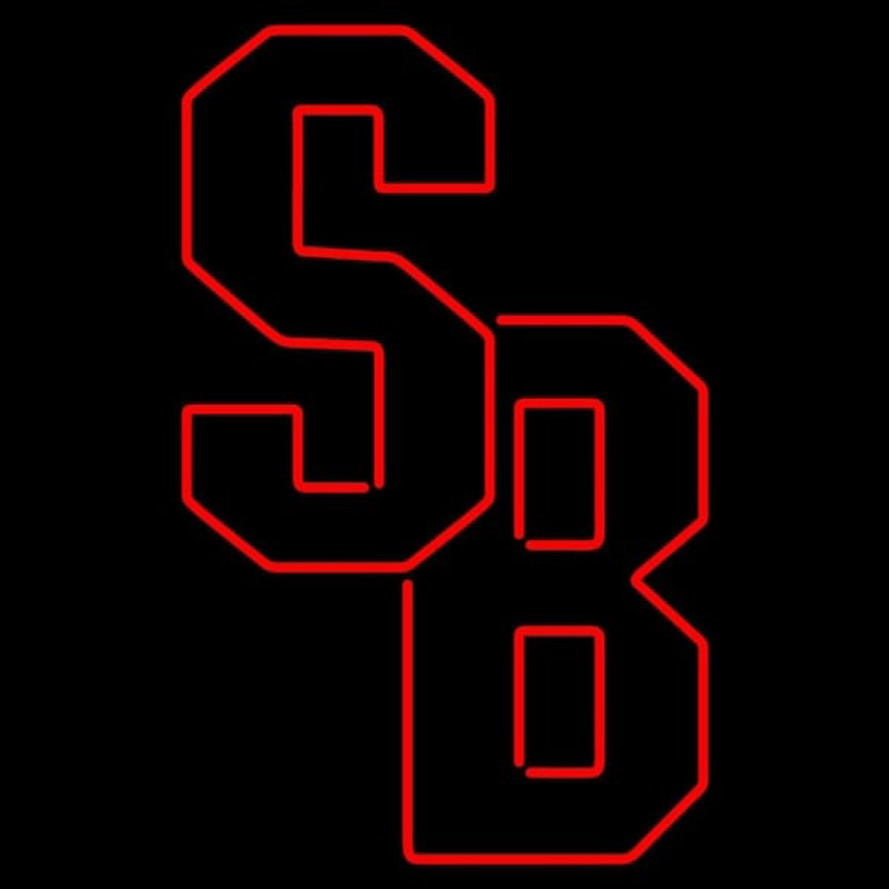 Custom Stony Brook Seawolves Primary 2008 Pres Logo NCAA Neon Sign Neon Sign USA