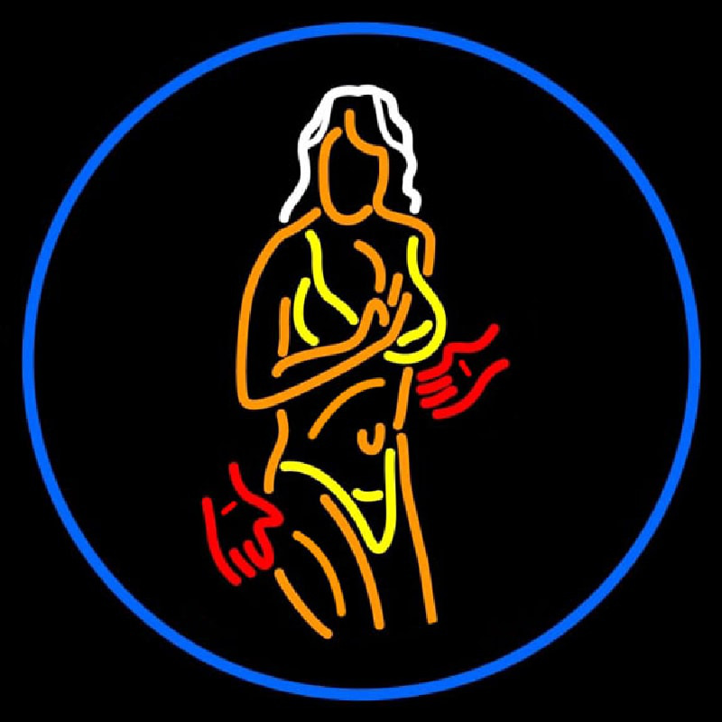 Custom Strip Girl In Bikini Neon Sign USA