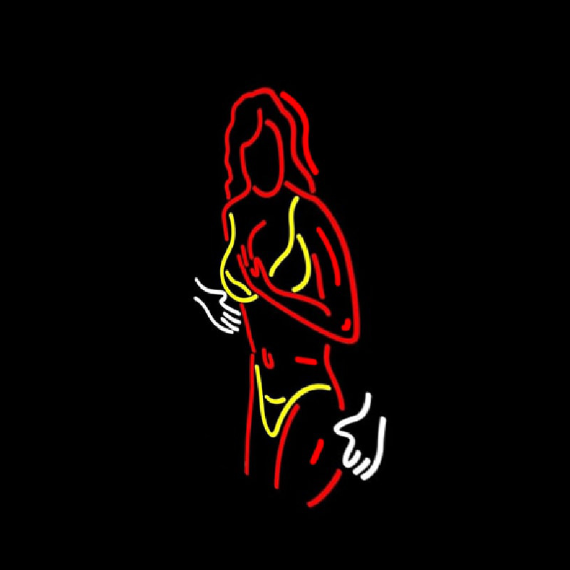 Custom Strip Girl In Bikini Neon Sign USA