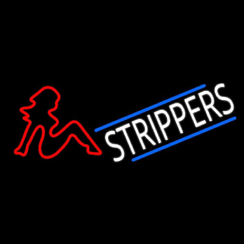 Custom Strippers Neon Sign USA