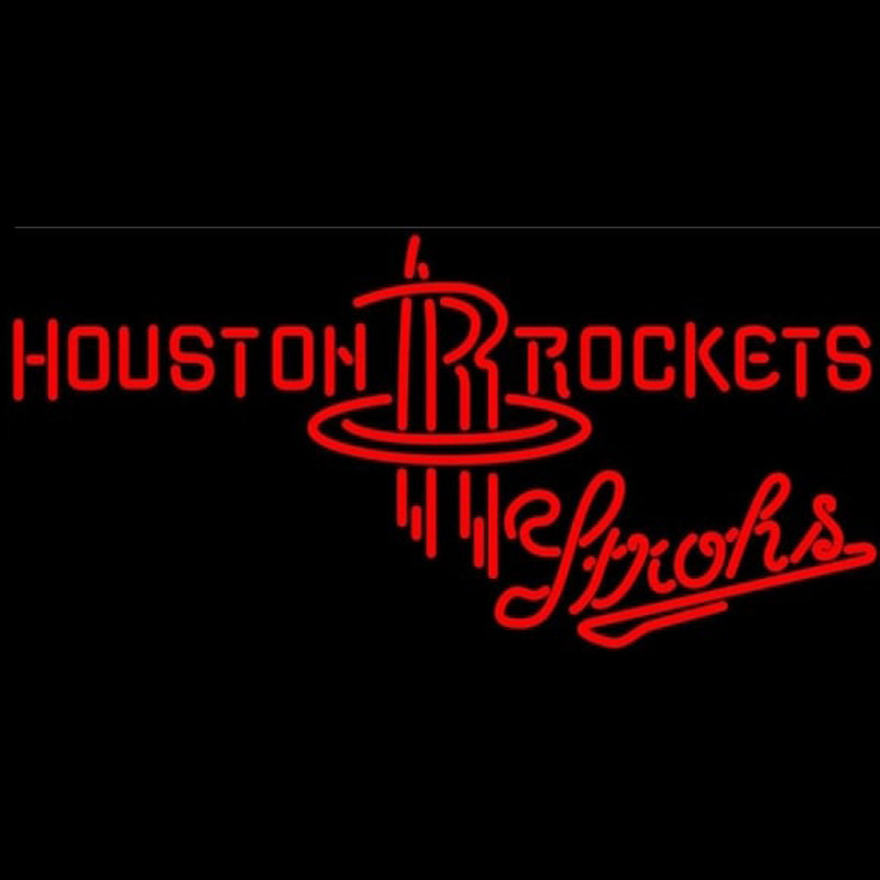 Custom Strohs Houston Rockets NBA Beer Sign Neon Sign USA