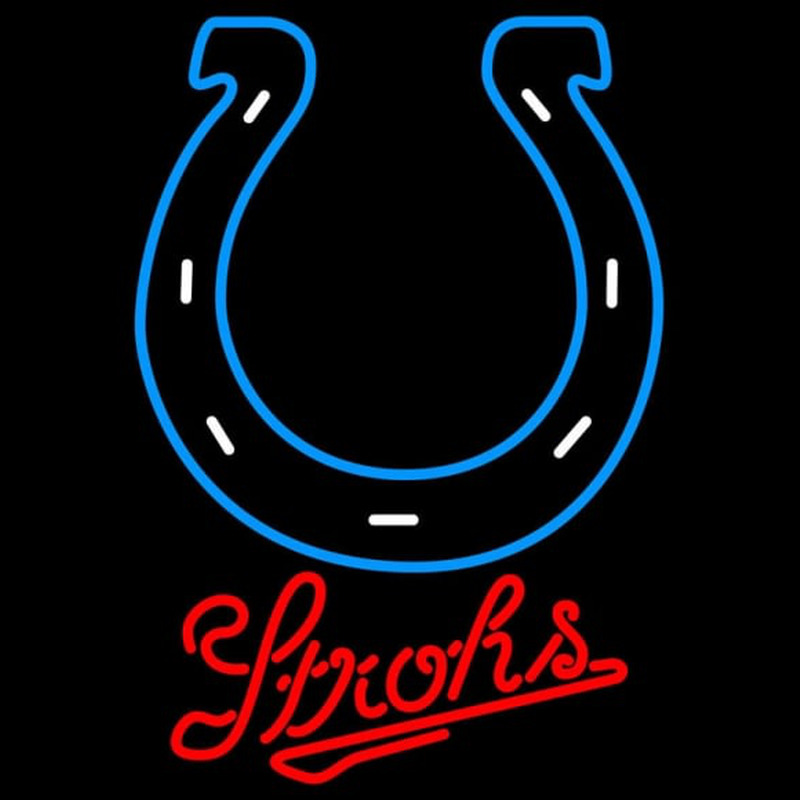 Custom Strohs Indianapolis Colts NFL Beer Neon Sign Neon Sign USA