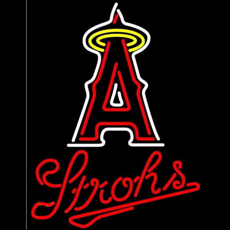 Custom Strohs Los Angeles Angels of Anaheim MLB Beer Sign Neon Sign USA