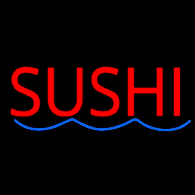 Custom Sushi Neon Sign USA