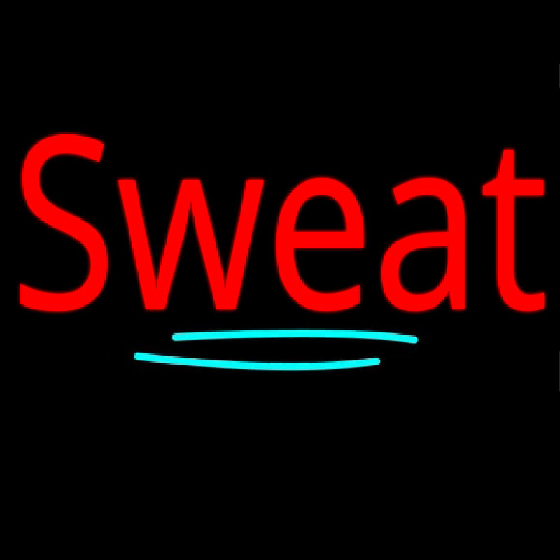 Custom Sweat Neon Sign USA