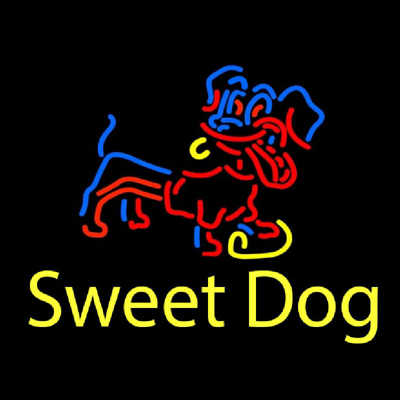Custom Sweet Dog Neon Sign USA