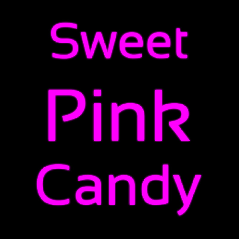 Custom Sweet Pink Candy Neon Sign USA