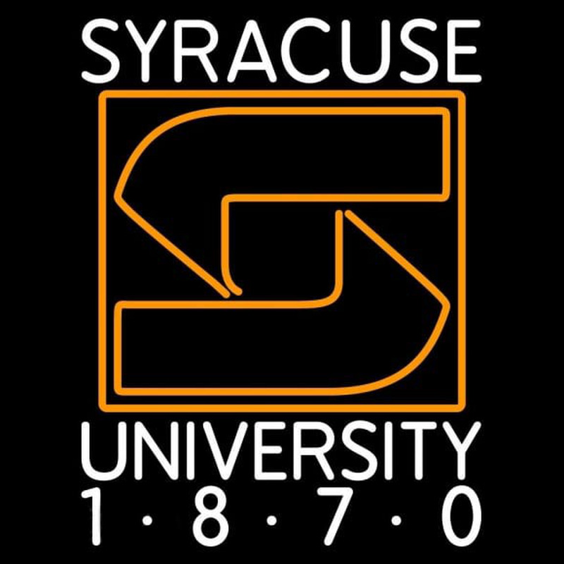 Custom Syracuse Orange Primary 1989 2000 Logo NCAA Neon Sign Neon Sign USA