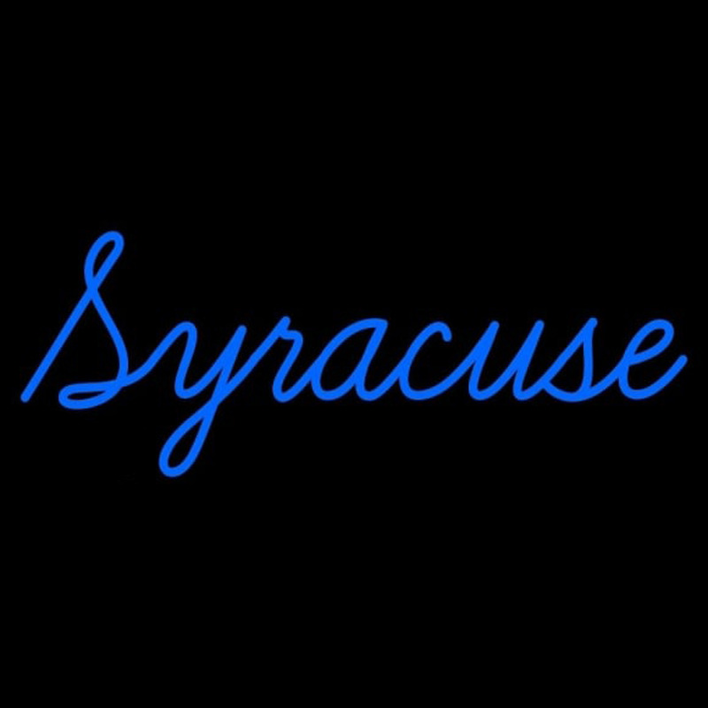 Custom Syracuse Orange Wordmark 1986 1991 Logo NCAA Neon Sign Neon Sign USA