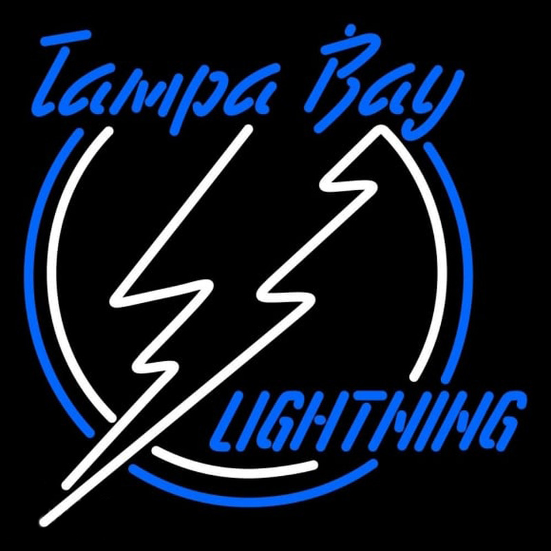 Custom Tampa Bay Lightning Primary 1992 93 2000 01 Logo NHL Neon Sign Neon Sign USA
