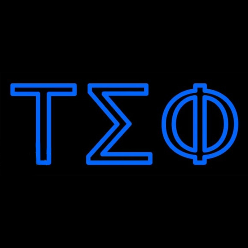 Custom Tau Sigma Phi Neon Sign USA