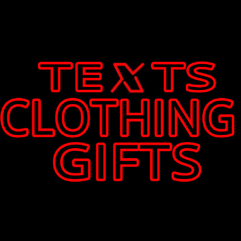 Custom Texts Clothing Gifts Neon Sign USA