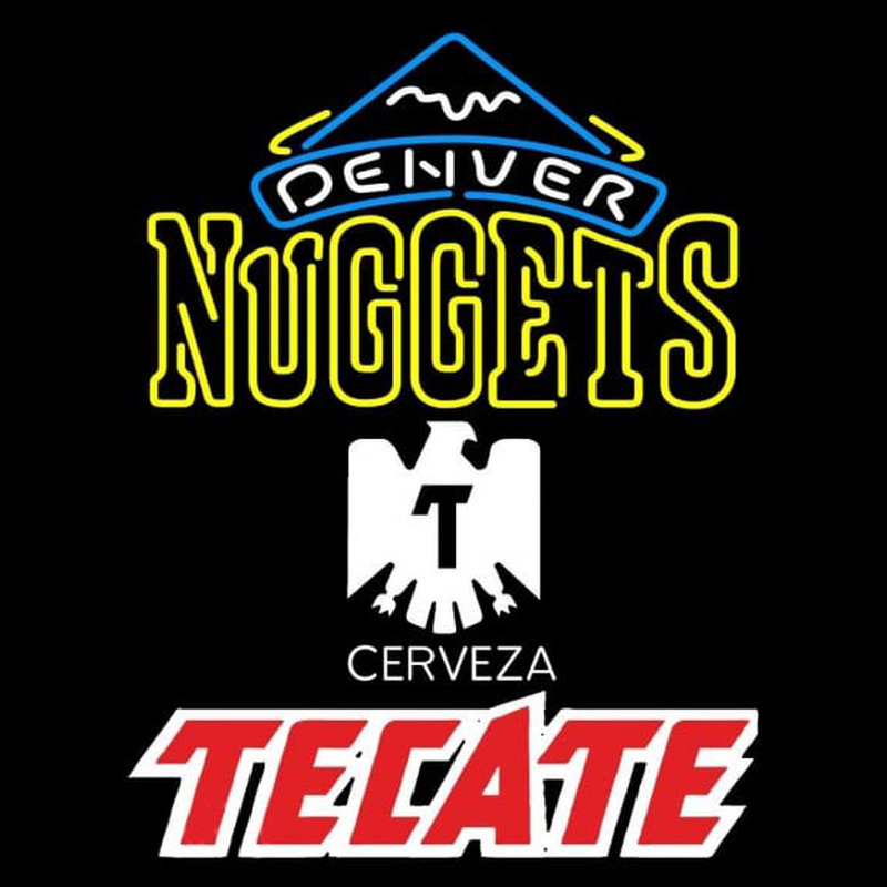 Custom Tecate Denver Nuggets NBA Beer Sign Neon Sign USA