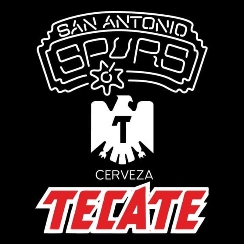 Custom Tecate San Antonio Spurs NBA Beer Sign Neon Sign USA
