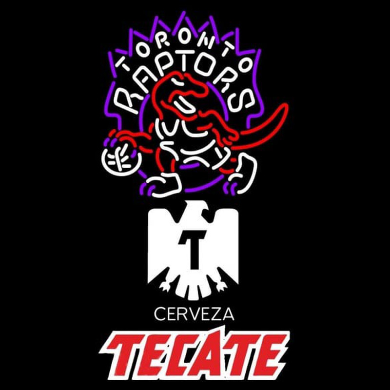Custom Tecate Toronto Raptors NBA Beer Sign Neon Sign USA