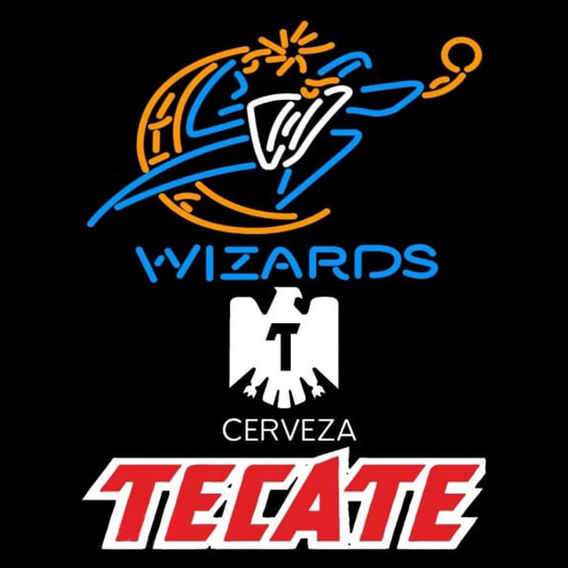 Custom Tecate Washington Wizards NBA Beer Sign Neon Sign USA