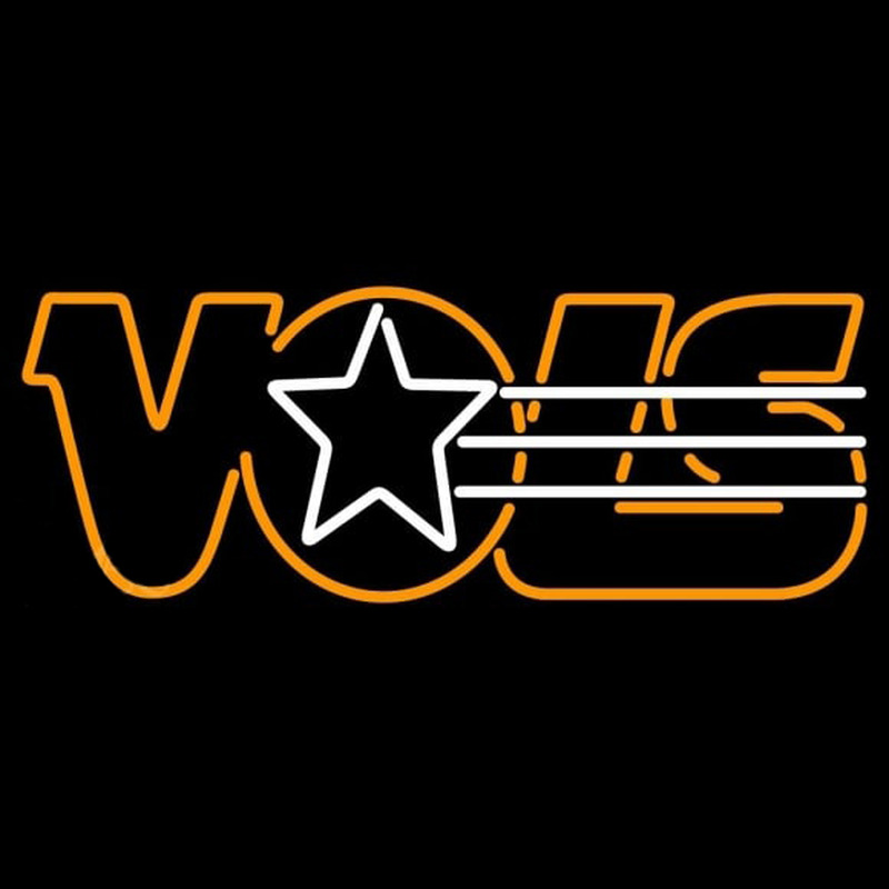 Custom Tennessee Volunteers Wordmark 1983 1996 Logo NCAA Neon Sign Neon Sign USA