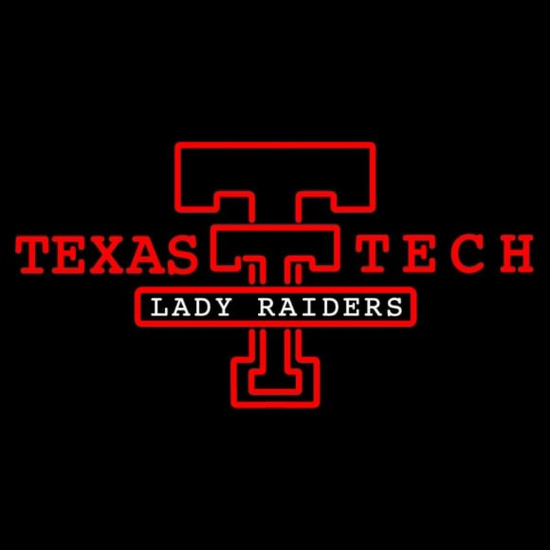 Custom Texas Tech Red Raiders Alternate 2000 Pres Logo NCAA Neon Sign USA