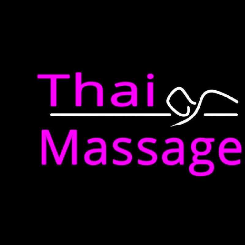 Custom Thai Massage Neon Sign USA