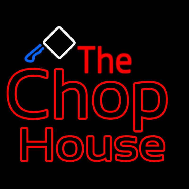 Custom The Chophouse Double Stroke Neon Sign USA