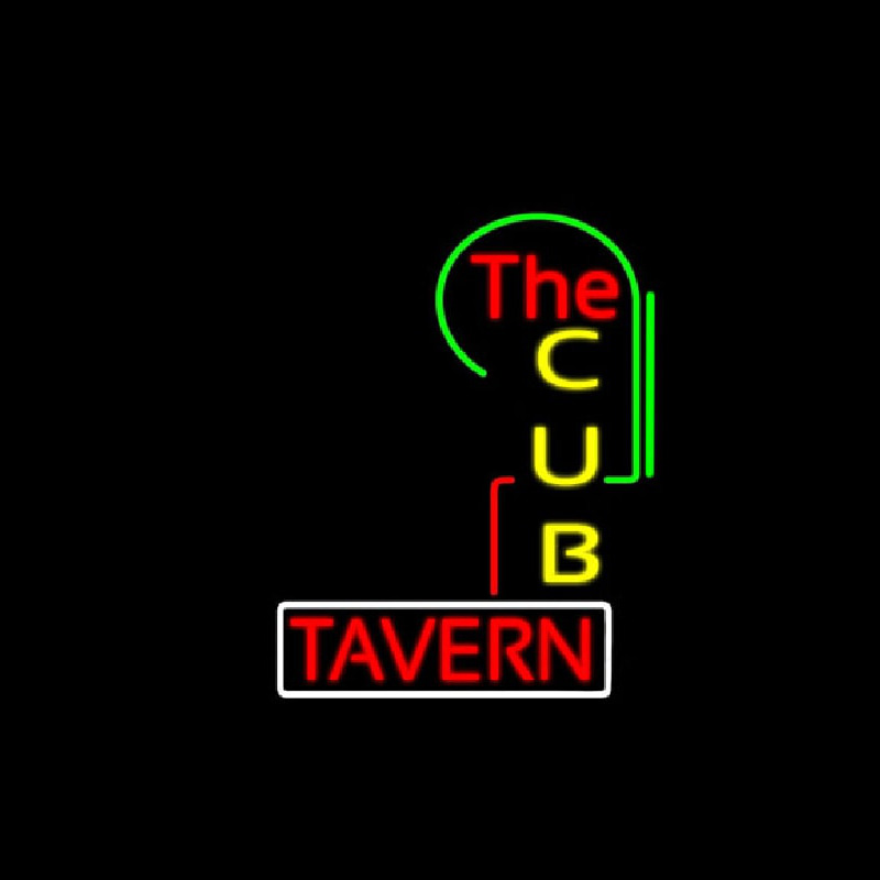 Custom The Cub Tavern Neon Sign USA
