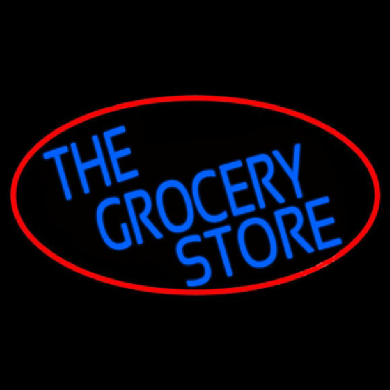 Custom The Grocery Store Neon Sign USA