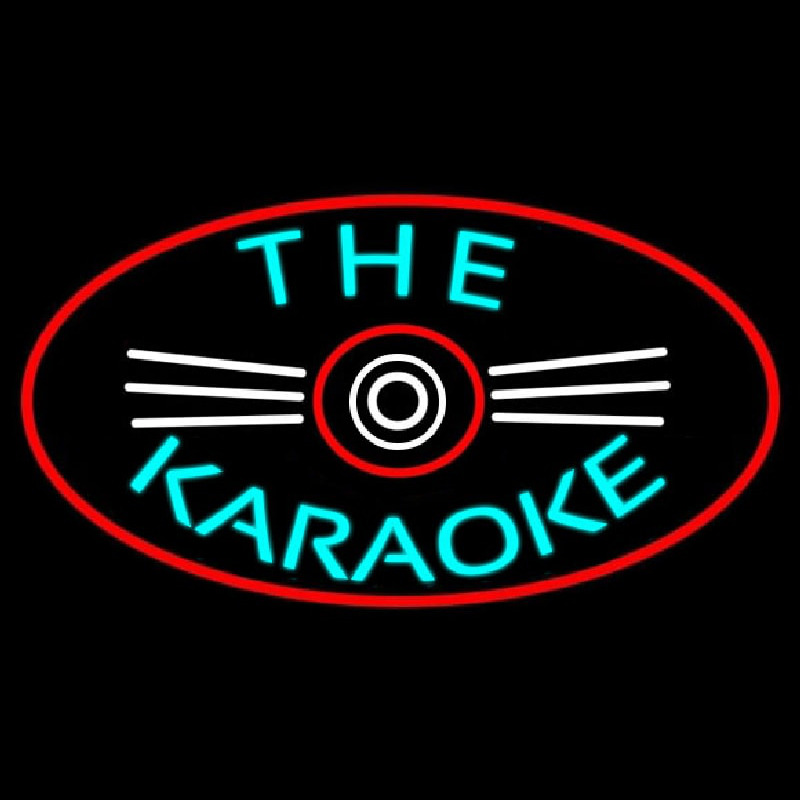Custom The Karaoke Neon Sign USA