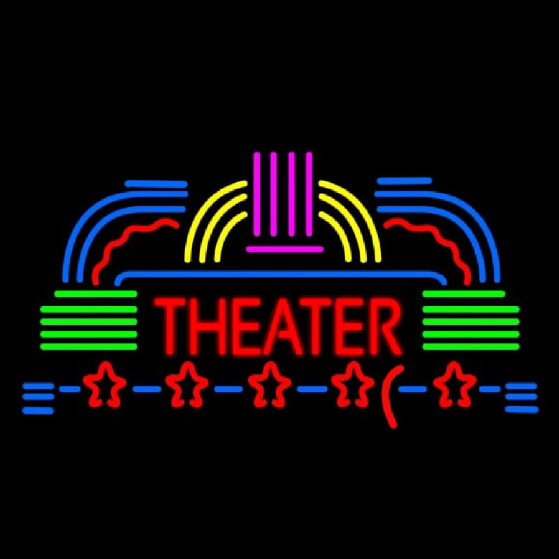 Custom Theater Neon Sign USA
