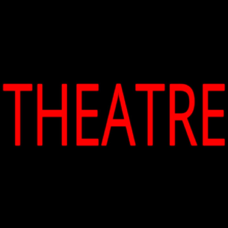 Custom Theatre Block Neon Sign USA