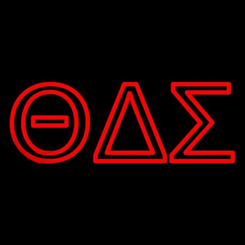 Custom Theta Delta Sigma Neon Sign USA