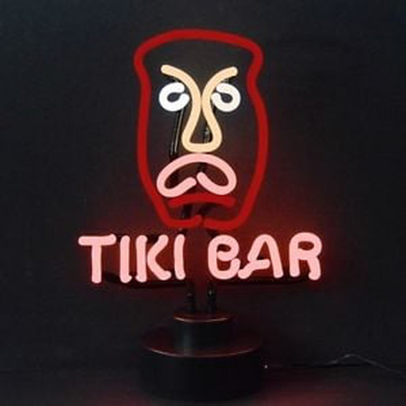 Custom Tiki Bar Desktop Neon Sign
