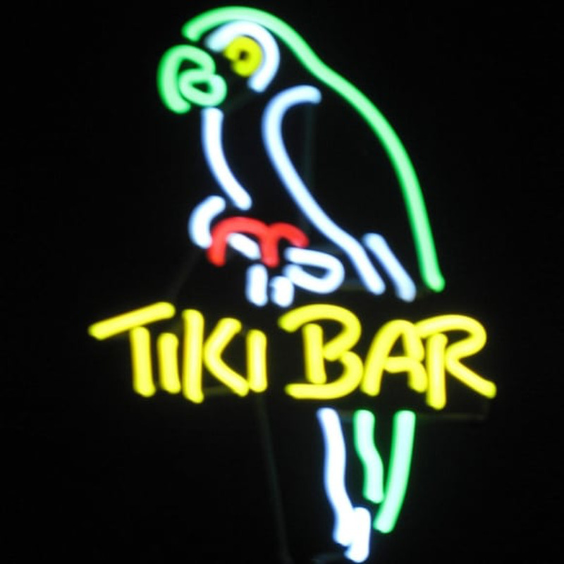 Custom Tiki Bar Sculpture Mini Neon Light Neon Sign USA