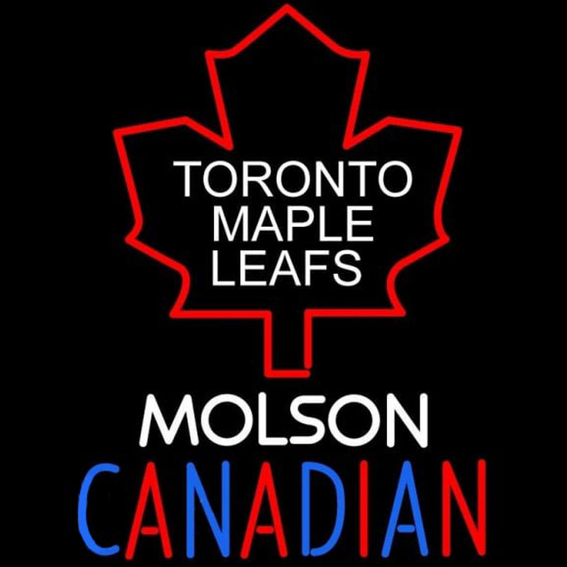 Custom Toronto Maple Leafs Molson Canadian Neon Sign Neon Sign USA
