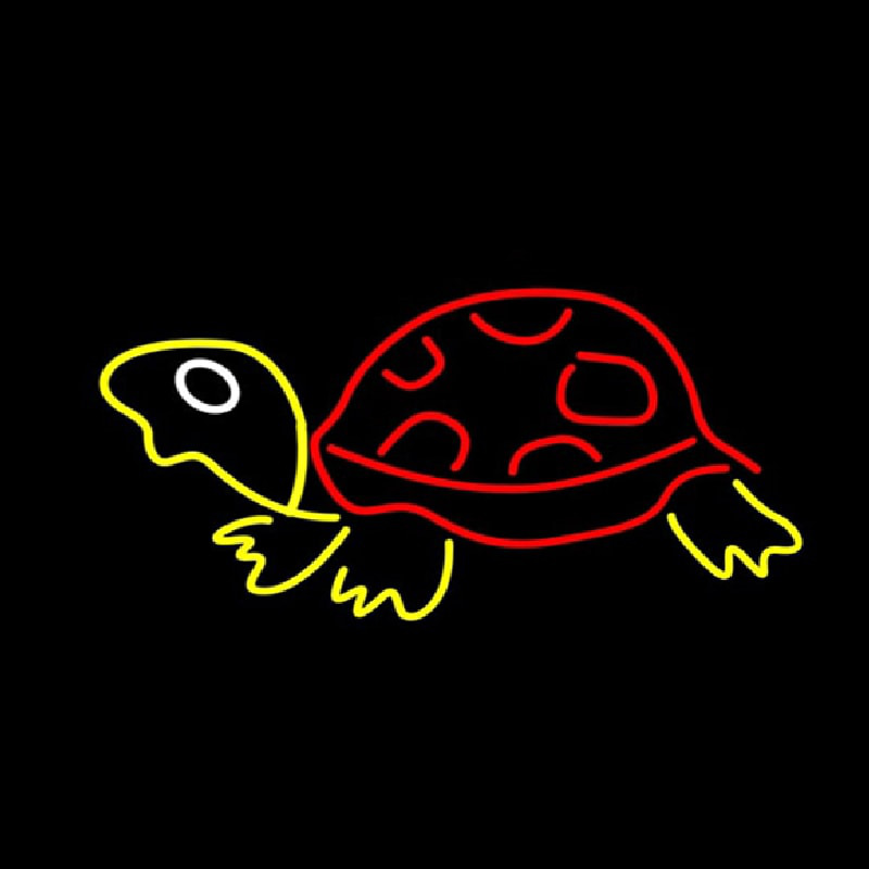 Custom Tortoise Neon Sign USA