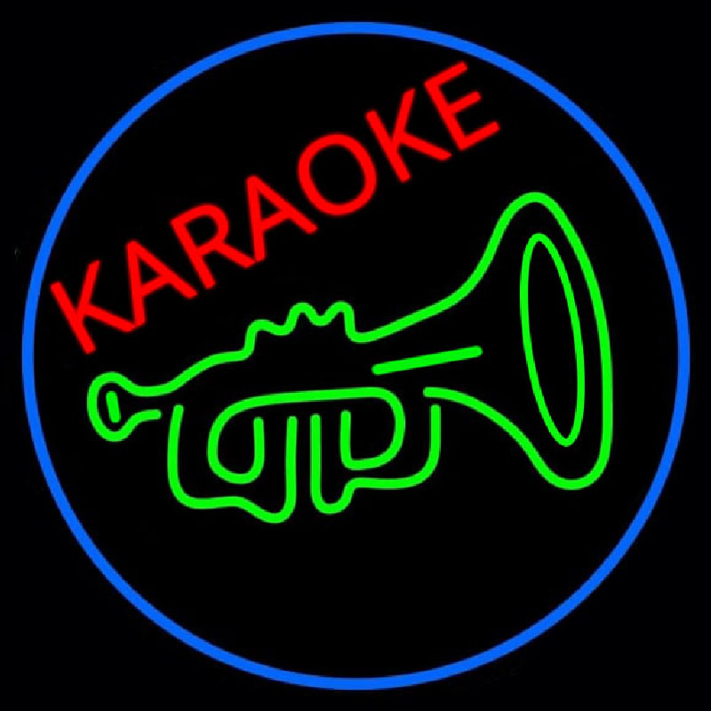 Custom Trumpet With Musical Note Neon Sign USA