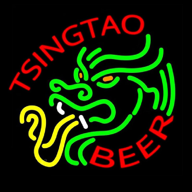 Custom Tsingtao Dragon Neon Sign USA