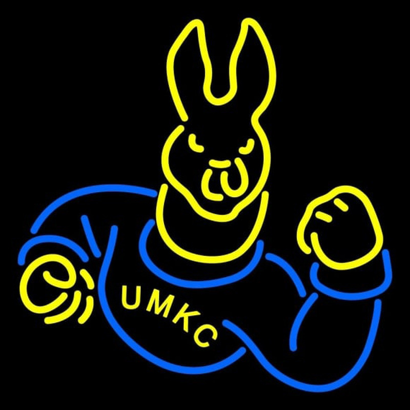 Custom Umkc Kangaroos Primary 2005 2007 Logo Ncaa Neon Sign Neon Sign USA