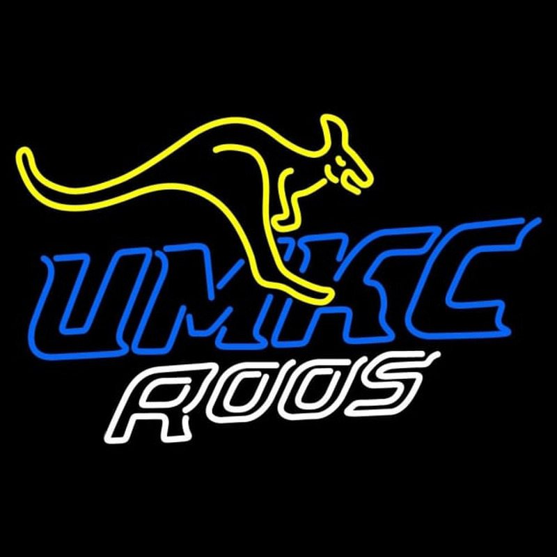 Custom Umkc Kangaroos Primary 2008 Pres Logo Ncaa Neon Sign Neon Sign USA